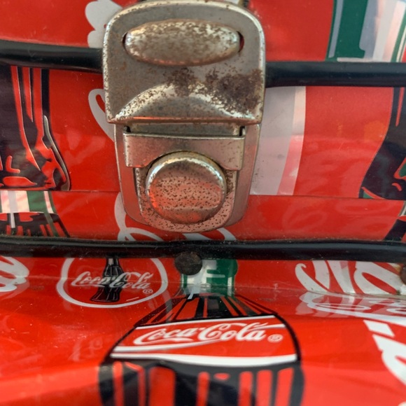 Vintage Coca Cola Handmade Backpack Retro - Picture 8 of 16